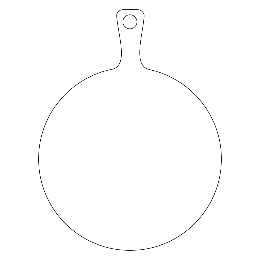FREE Round Cutting & Charcuterie Board Design – SVG, DXF, Laser Cut & CNC Templates