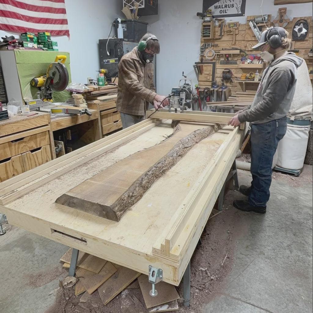Router Sled Workstation Plans