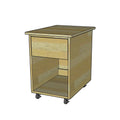 Mobile Tool Cart Plans PDF | Rolling Shop Tool Cart with Drawer | DIY Workshop Storage Build Plans